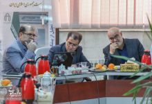 گزارش تصویری | جلسه هیات رئیسه با اعضای هیات علمی دانشکده  معدن 